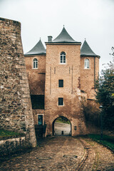 the entrance gate of the old city in Luxembourg