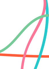 Colourful Grid Lines Abstract BAC 