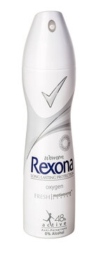  Bottle of deodorant on white