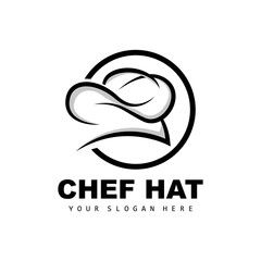 Chef Hat Logo, Restaurant Chef Vector, Design For Restaurant, Catering, Deli, Bakery