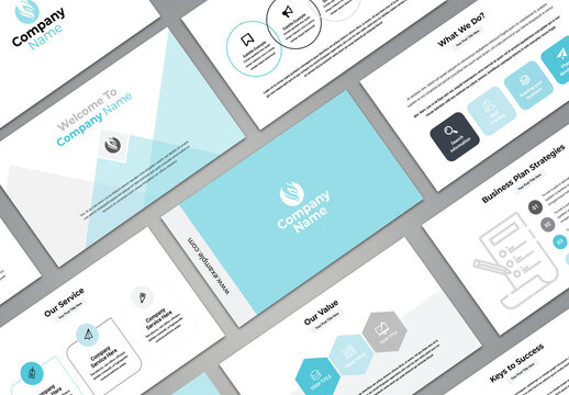 Simple Business Presentation Layout