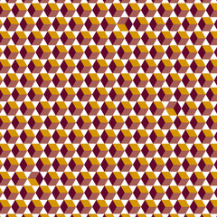  Hexagonal Maze pattern abstract illustration