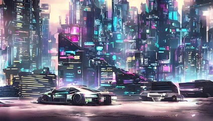 サイバーパンク　車