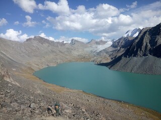 Alakul lake, Kyrgyzstan