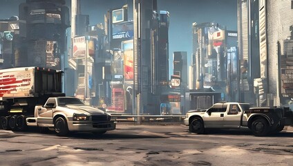 サイバーパンク　トラック