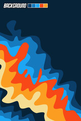 Abstract background with a cool pattern, on leggings, soccer jersey design for sublimation