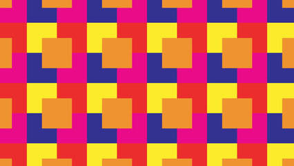 abstract wallpaper of multi colored box  pattern