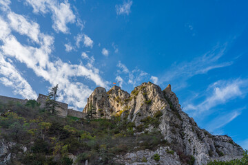 Citadelle of Sisteron in the Alpes-de-Haute-Provence department