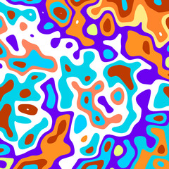 COLORFUL ABSTRACT TEXTURE PATTERN ORNAMENT PAPER CUT FOR WALLPAPER BACKGROUND. COVER DESIGN. VECTOR ILUSTRATION