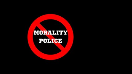 Morality Police Abolished in Iran. - obrazy, fototapety, plakaty