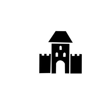 Castle Silhouette Vector