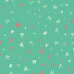 Simple Christmas seamless pattern