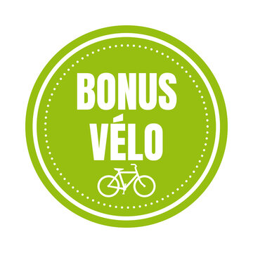 Symbole bonus v&eacute;lo en France
