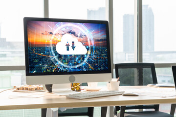 Cloud computing software for modish remote work and personal data storage