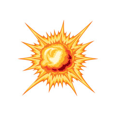 glow explosion icon
