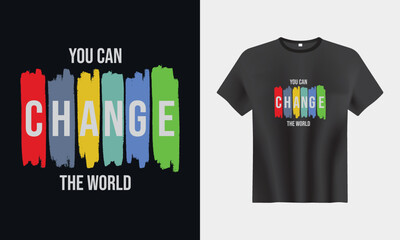Typography T-Shirt Design Template