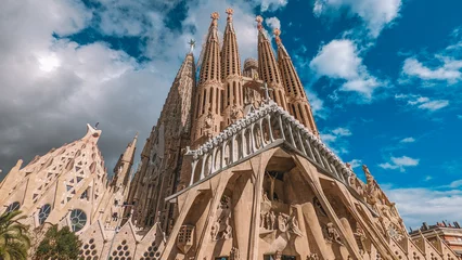 Tuinposter Sagrada Familia © george