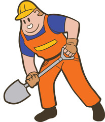 construction worker occupation labor day 