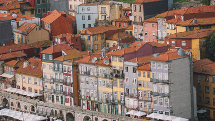 Fototapeta premium City Porto view. The old building of city Porto, Portugal