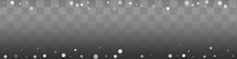 White Snow Vector Red Panoramic Background. Xmas