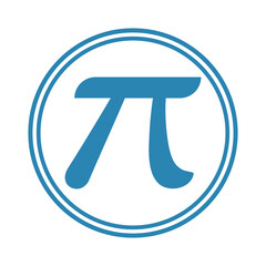 Pi Day Icon Illustration
