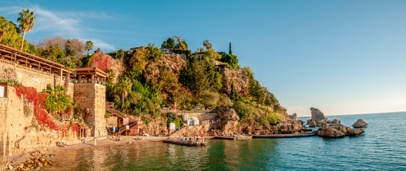 Naklejka premium A View from Antalya Old Harbor