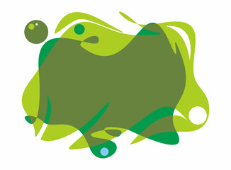 jungle gradient background with color mixing.