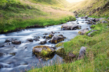 Bachlauf auf Island