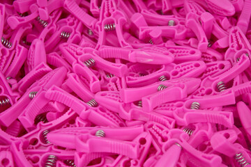 pattern background of pink pin-clothes