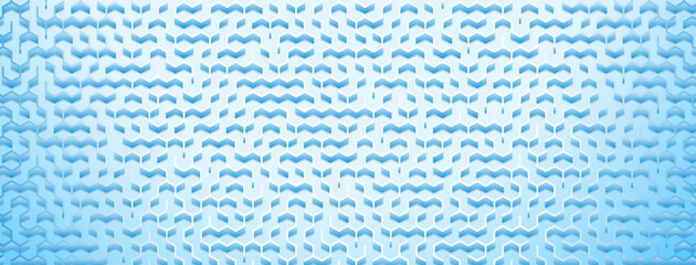 Abstract background with maze pattern in light blue colors