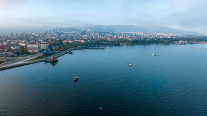 Obraz premium Kocaeli Province is located at the easternmost end of the Marmara Sea around the Gulf of Izmit.