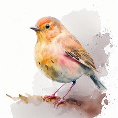 Illustration of little bird.