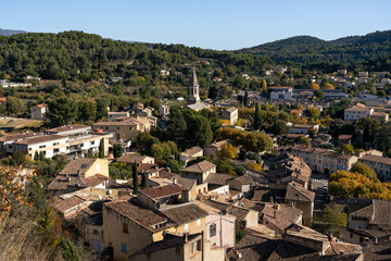 Obraz premium Ville de Cadenet, Luberon, Provence