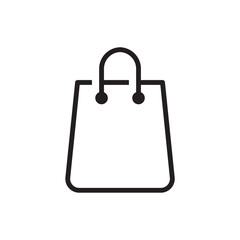 shopping bag icon design vector template