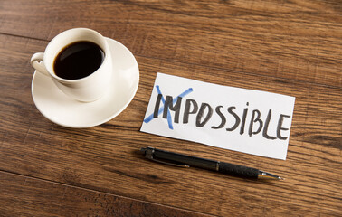 No the word is impossible.