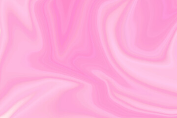 Abstract pink silk background with stains, bright shiny wavy line background, elegant and luxury pink background with liquid marble pattern texture.