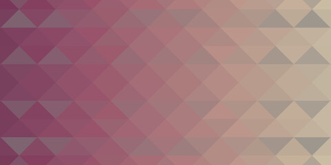 Dark red color. Abstract mosaic background. Chaotically scattered shapes of different colors, pixel pattern. Colorful geometric backdrop.