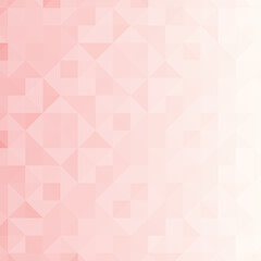 Pink color. Geometric pattern of mosaic of large tiles of a minimalist design background, abstract colored texture, geometric shape.