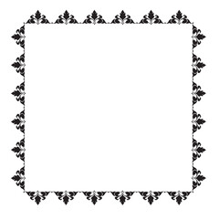  frames in vintage style with elements of ornament, art, pattern, background, texture, Vector illustration eps 10, Art.	