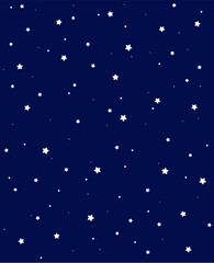 Sfondo stelline blu notte - 551614101