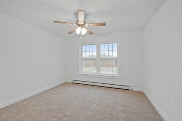 Interior of an empty house for sale