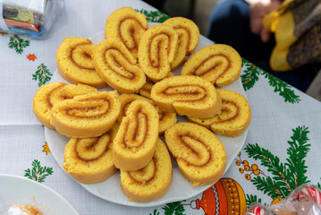 traditional homemade Hungarian small cakes