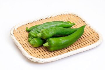 大きくて肉厚な甘長シシトウ