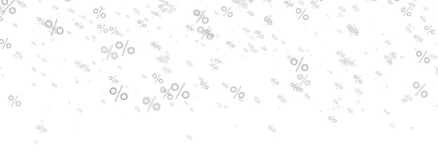 Sales icons floating in the air 3D rendering