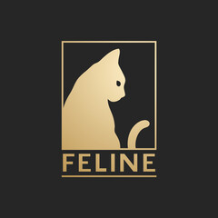 Feline symbol design