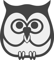 Owl symbol design