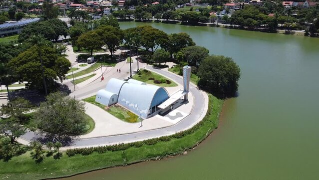 Imagens Aereas Lagoa da Pampulha BH MG
