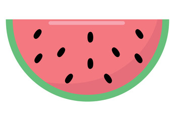 watermelon color pastel tropical