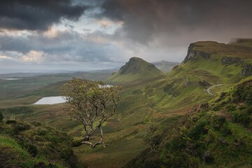 Quiraing at the morning, Isle Of Skye, Scotland