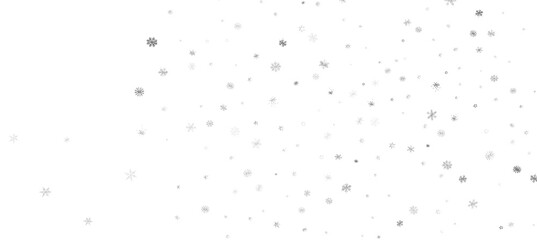 Christmas Card - Snowflakes Of Paper In Frame  png